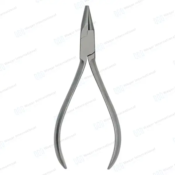 Optical Pliers 5.25″ for Helical Closing Loops & Arch Adjustments - surgical instruments manufactured by Waqar International, Sialkot - view 8