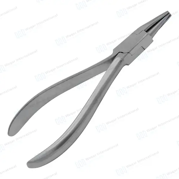 Optical Pliers 5.25″ for Helical Closing Loops & Arch Adjustments - surgical instruments manufactured by Waqar International, Sialkot - view 9