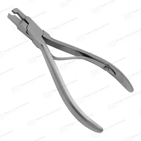 Primary Crown Crimping Pliers 5″ Slim Profile Tips - surgical instruments manufactured by Waqar International, Sialkot - view 2