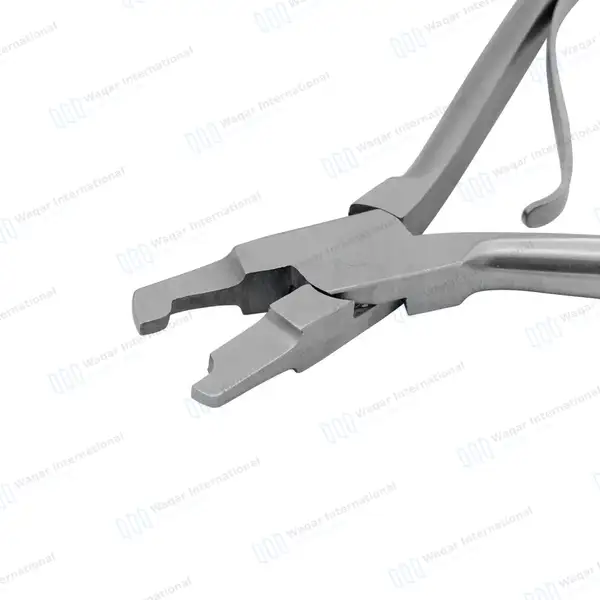 Primary Crown Crimping Pliers 5″ Slim Profile Tips - surgical instruments manufactured by Waqar International, Sialkot - view 5