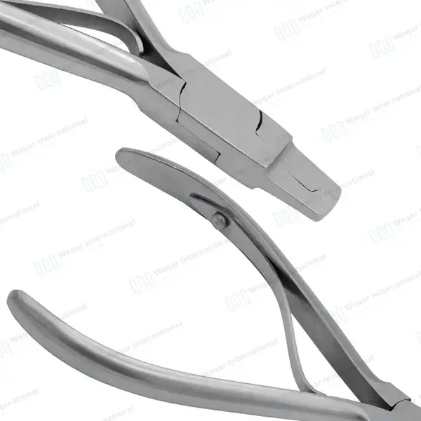 Primary Crown Crimping Pliers 5″ Slim Profile Tips - surgical instruments manufactured by Waqar International, Sialkot - view 6
