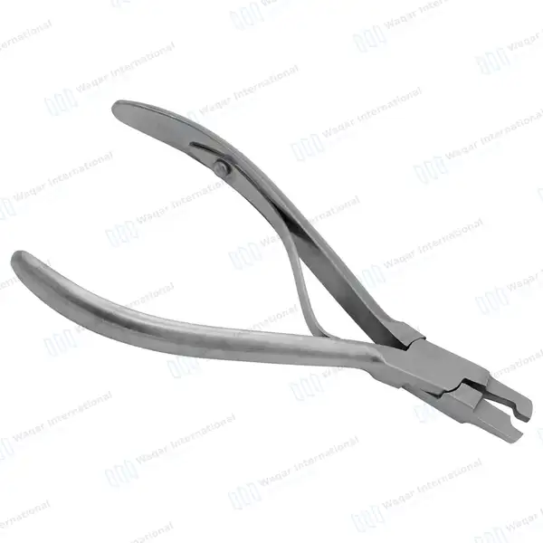 Primary Crown Crimping Pliers 5″ Slim Profile Tips - surgical instruments manufactured by Waqar International, Sialkot - view 7