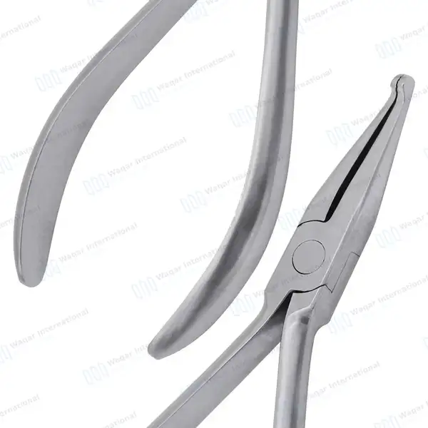 How Crown Pliers 5.5″ Straight Serrated Tips - surgical instruments manufactured by Waqar International, Sialkot - view 6