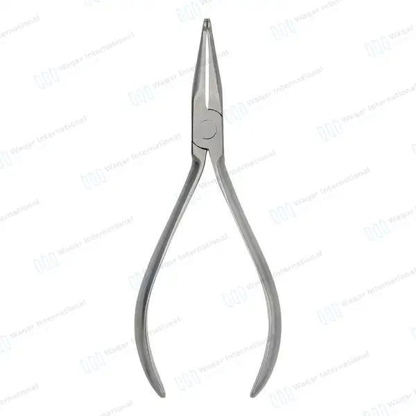 How Crown Pliers 5.5″ Straight Serrated Tips - surgical instruments manufactured by Waqar International, Sialkot - view 8