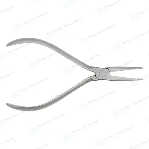 How Crown Pliers 5.5″ Straight Serrated Tips - surgical instruments manufactured by Waqar International, Sialkot - view 9