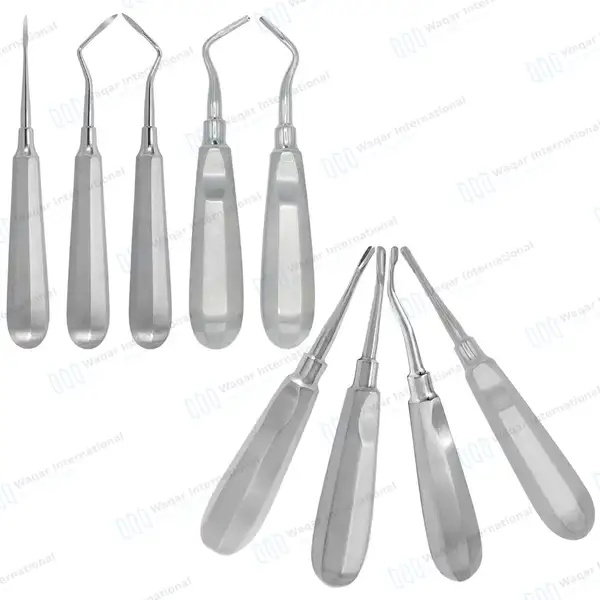 75 Pcs Oral Dental Extraction Surgery Extracting Elevators Forceps Set - surgical instruments manufactured by Waqar International, Sialkot - view 3