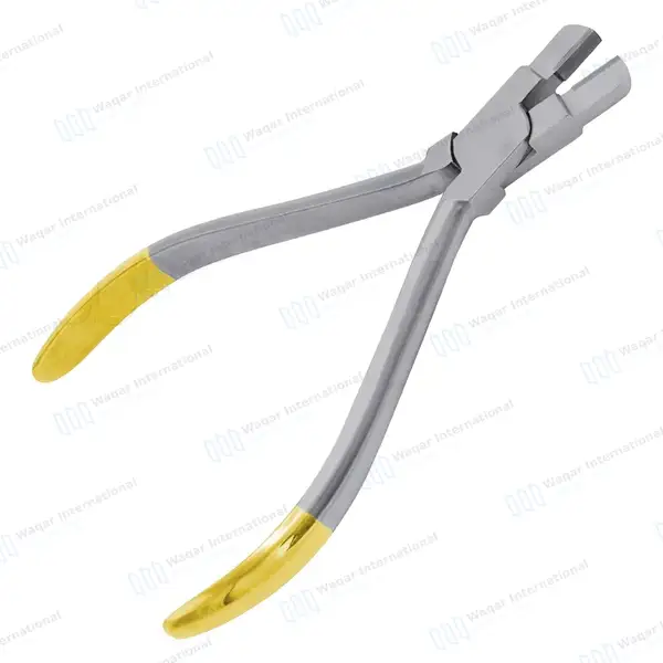 T/C Male Torquing Plier 5″ (12.7cm) Gold Handle - surgical instruments manufactured by Waqar International, Sialkot - view 7