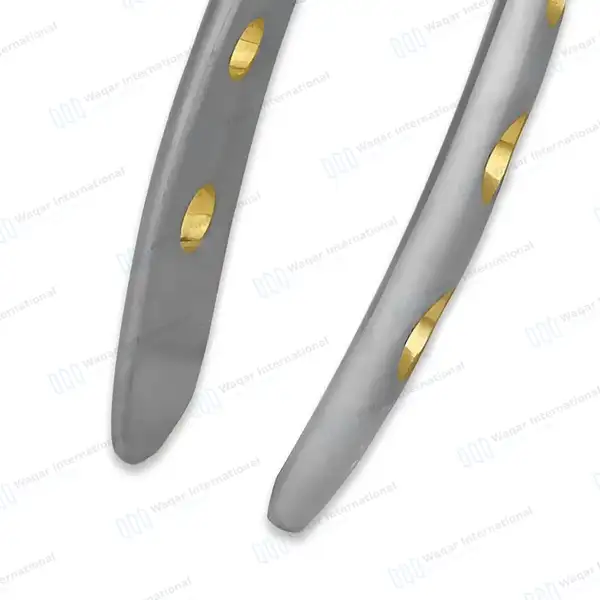 ROBA Extracting Forceps #34M Upper Incisors and Cuspids Serrated Jaws - surgical instruments manufactured by Waqar International, Sialkot - view 5