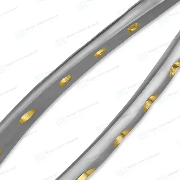 ROBA Extracting Forceps #34M Upper Incisors and Cuspids Serrated Jaws - surgical instruments manufactured by Waqar International, Sialkot - view 6