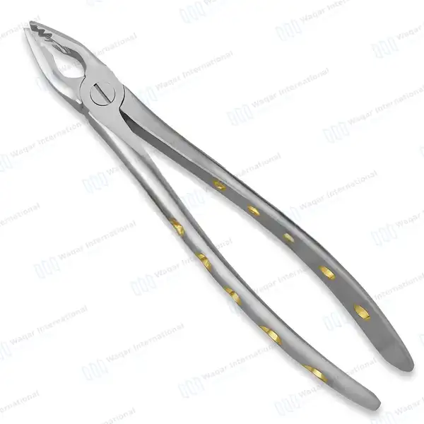 ROBA Extracting Forceps #34N Upper Incisors and Eye Teeth - surgical instruments manufactured by Waqar International, Sialkot - view 7