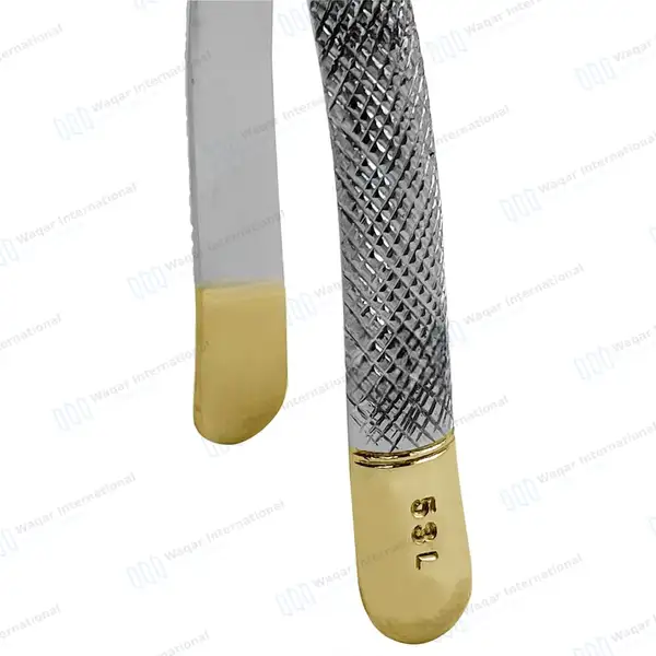 T/C Extracting Forceps #53L For Upper 1st & 2nd Left Molars - dental instruments manufactured by Waqar International, Sialkot - view 5