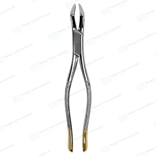 T/C Extracting Forceps #53L For Upper 1st & 2nd Left Molars - dental instruments manufactured by Waqar International, Sialkot - view 7