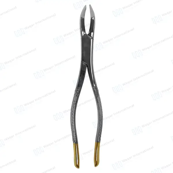 T/C Extracting Forceps #53R for Upper 1st & 2nd Right Molars - dental instruments manufactured by Waqar International, Sialkot - view 5