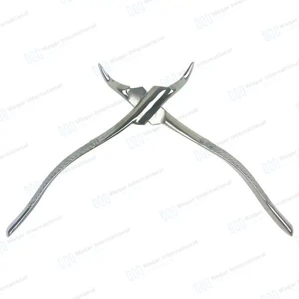 2 Extracting Forceps Set #53L & #53R Upper Left & Right Molars - dental instruments manufactured by Waqar International, Sialkot - view 6