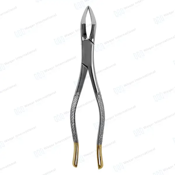 T/C Extracting Forceps #65 Upper Roots, Fragments & Incisors - dental instruments manufactured by Waqar International, Sialkot - view 6