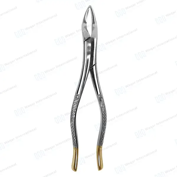 T/C Extracting Forceps #65 Upper Roots, Fragments & Incisors - dental instruments manufactured by Waqar International, Sialkot - view 7