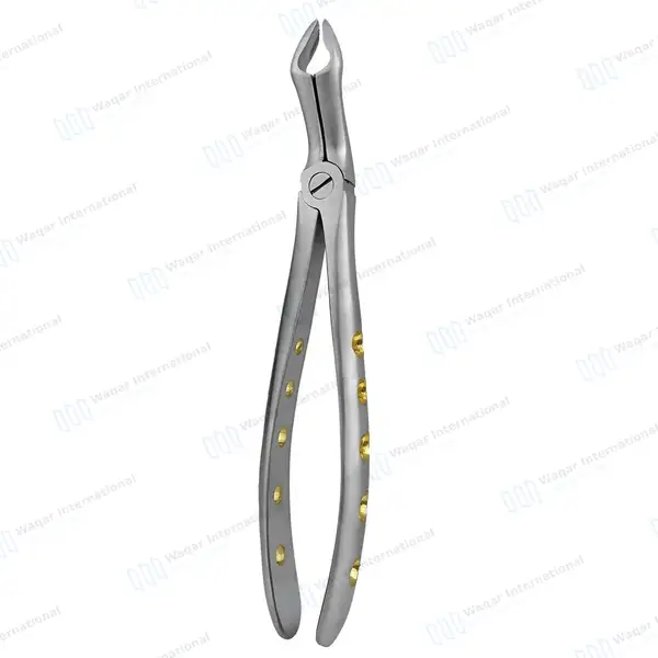 English Extracting Forceps #67A for Upper Third Molars - surgical instruments manufactured by Waqar International, Sialkot - view 7