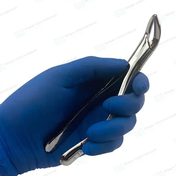 2 Dental Extraction Forceps #150S & #151S - surgical instruments manufactured by Waqar International, Sialkot - view 7
