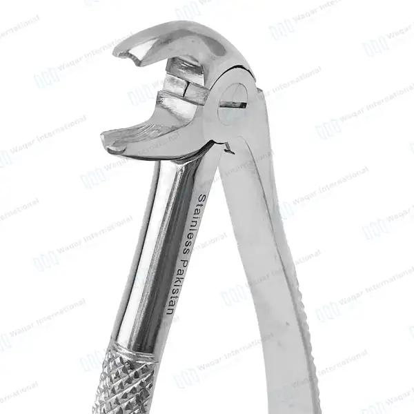 English Mead Extracting Forceps #MD4 for Lower Molars - surgical instruments manufactured by Waqar International, Sialkot - view 3