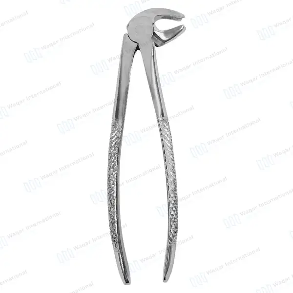 English Mead Extracting Forceps #MD4 for Lower Molars - surgical instruments manufactured by Waqar International, Sialkot - view 5