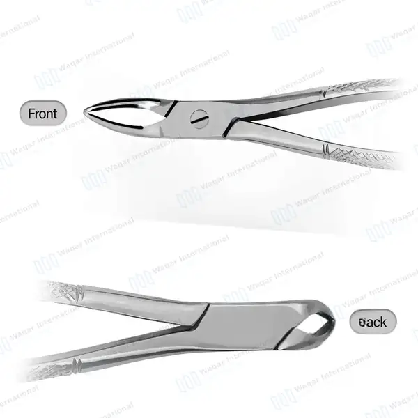 Dental Extracting Forceps #116 Witzel Lower Roots, Universal - surgical instruments manufactured by Waqar International, Sialkot - view 4