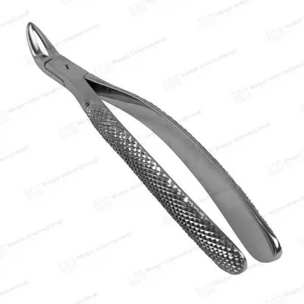 Dental Extracting Forceps #120 Witzel Upper Roots, Universal - surgical instruments manufactured by Waqar International, Sialkot - view 2