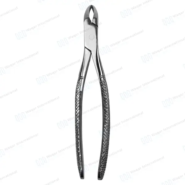 Dental Extracting Forceps #120 Witzel Upper Roots, Universal - surgical instruments manufactured by Waqar International, Sialkot - view 6