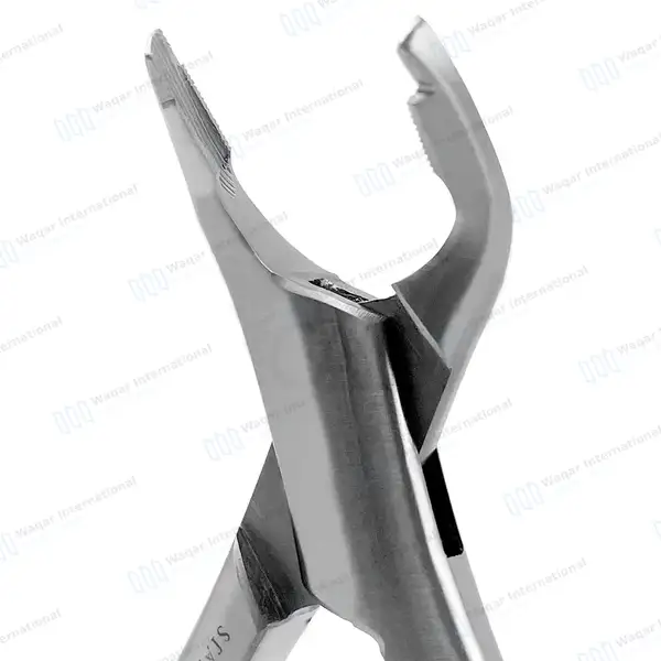 Dental Extracting Forceps #349 for Upper Incisors & Root - dental instruments manufactured by Waqar International, Sialkot - view 4