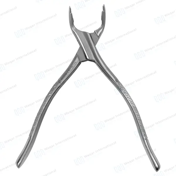 Dental Extracting Forceps #349 for Upper Incisors & Root - dental instruments manufactured by Waqar International, Sialkot - view 5