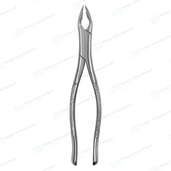 Dental Extracting Forceps #349 for Upper Incisors & Root - dental instruments manufactured by Waqar International, Sialkot - view 6