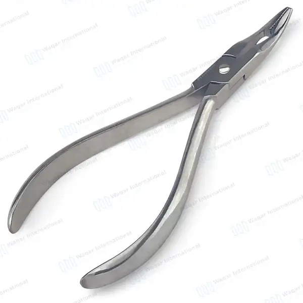 3 Pcs Orthodontic TC Hard Wire Cutter Slim Weingart Plier & Mathieu Needle Holder Set - surgical instruments manufactured by Waqar International, Sialkot - view 2