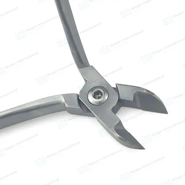 3 Pcs Orthodontic TC Hard Wire Cutter Slim Weingart Plier & Mathieu Needle Holder Set - surgical instruments manufactured by Waqar International, Sialkot - view 4