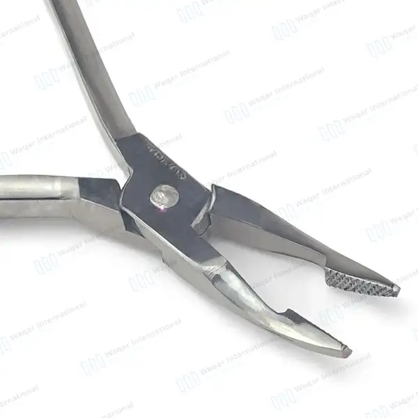 3 Pcs Orthodontic TC Hard Wire Cutter Slim Weingart Plier & Mathieu Needle Holder Set - surgical instruments manufactured by Waqar International, Sialkot - view 5