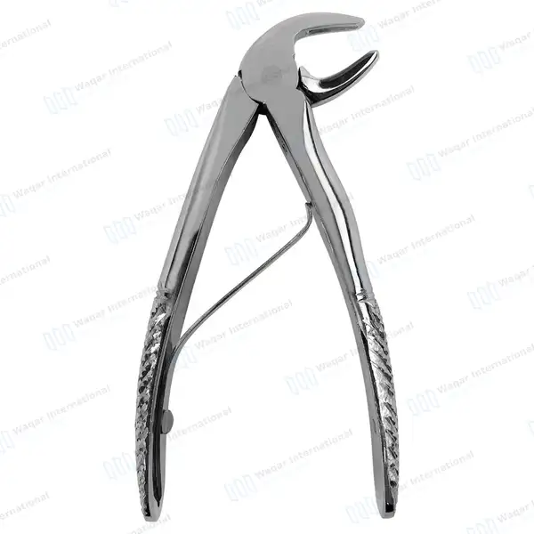 Pedo Extracting Forceps #B Lower Roots Universal Mini - surgical instruments manufactured by Waqar International, Sialkot - view 7