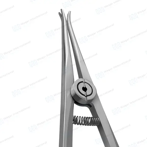Coon Style Ligature Tying Plier 6.5″ for Wires Up to .015″ (.38 mm) - surgical instruments manufactured by Waqar International, Sialkot - view 2