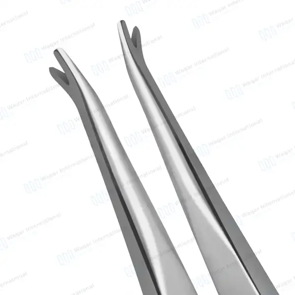 Coon Style Ligature Tying Plier 6.5″ for Wires Up to .015″ (.38 mm) - surgical instruments manufactured by Waqar International, Sialkot - view 3