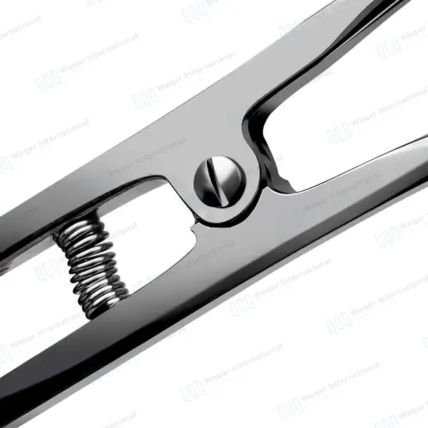 Coon Style Ligature Tying Plier 6.5″ for Wires Up to .015″ (.38 mm) - surgical instruments manufactured by Waqar International, Sialkot - view 5