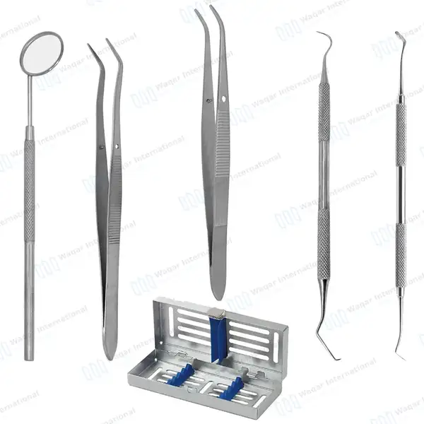 6 Pcs Dental Plastic Filling Instruments Kit - surgical instruments manufactured by Waqar International, Sialkot - view 2