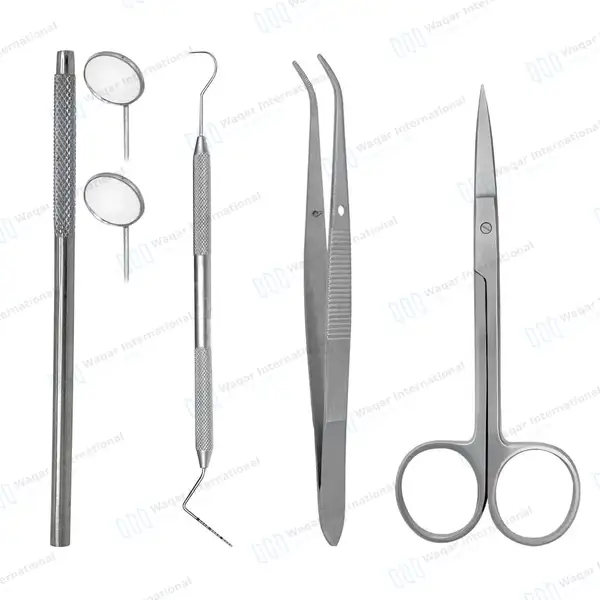 6 Pcs Dental Suture Removal Set - surgical instruments manufactured by Waqar International, Sialkot - view 2