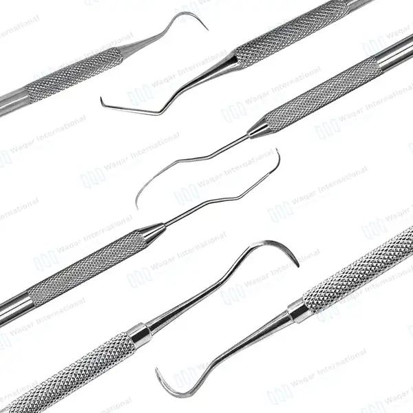 15 Pcs Scaling and Root Planing Kit - surgical instruments manufactured by Waqar International, Sialkot - view 2
