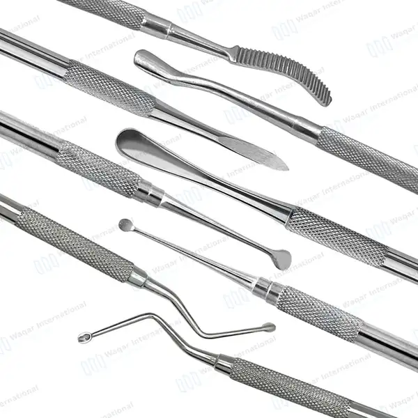 26 Pcs Traumatic Extraction Kit with Sterilization Cassette - surgical instruments manufactured by Waqar International, Sialkot - view 2
