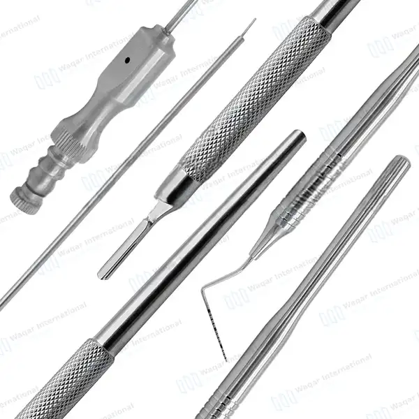 26 Pcs Traumatic Extraction Kit with Sterilization Cassette - surgical instruments manufactured by Waqar International, Sialkot - view 3
