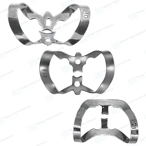 20 Pcs Rubber Dam Clamps Set - surgical instruments manufactured by Waqar International, Sialkot - view 4