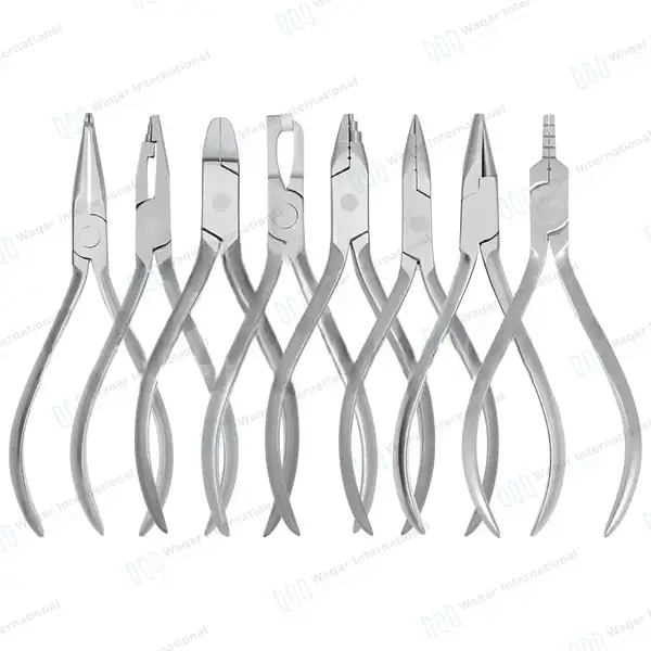 6 Pcs Mathieu Needle Holders Set - surgical instruments manufactured by Waqar International, Sialkot - view 2