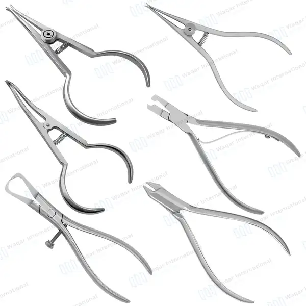 6 Pcs Mathieu Needle Holders Set - surgical instruments manufactured by Waqar International, Sialkot - view 4