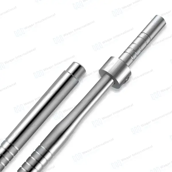 10 Pcs Sinus Lift Osteotomes Cancave Tip Straight & Angled with L-Key Stops - surgical instruments manufactured by Waqar International, Sialkot - view 7