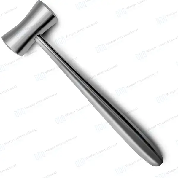 6 Pcs Sinus Lift Osteotomes & Lucae Mallet Set Straight with L-Key Adj Stops Concave - surgical instruments manufactured by Waqar International, Sialkot - view 3