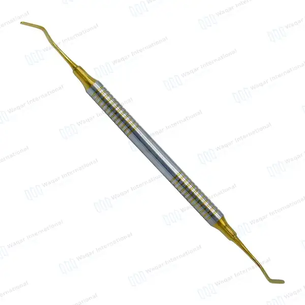 5 Pcs 4/5 Gregg Composite Instrument Gold Tips Double Ended - surgical instruments manufactured by Waqar International, Sialkot - view 7