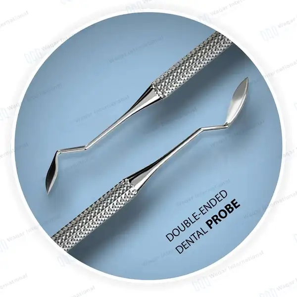 4 Pcs Professional Dental Tartar Scraper Tools Set with Pouch - surgical instruments manufactured by Waqar International, Sialkot - view 4