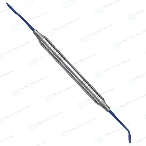 Woodson #1 Plastic Filling Instrument Titanium Blue Tips - surgical instruments manufactured by Waqar International, Sialkot - view 2